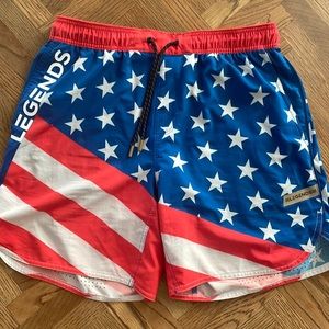Legends Luka USA Shorts Large 7” no liner